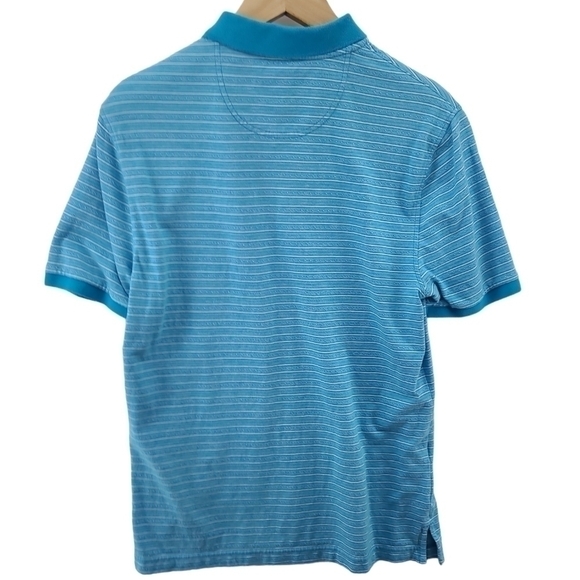 Original Penguin Heritage Slimfit Quarter Button Short Sleeve Polo T Shirt Med - Picture 6 of 6